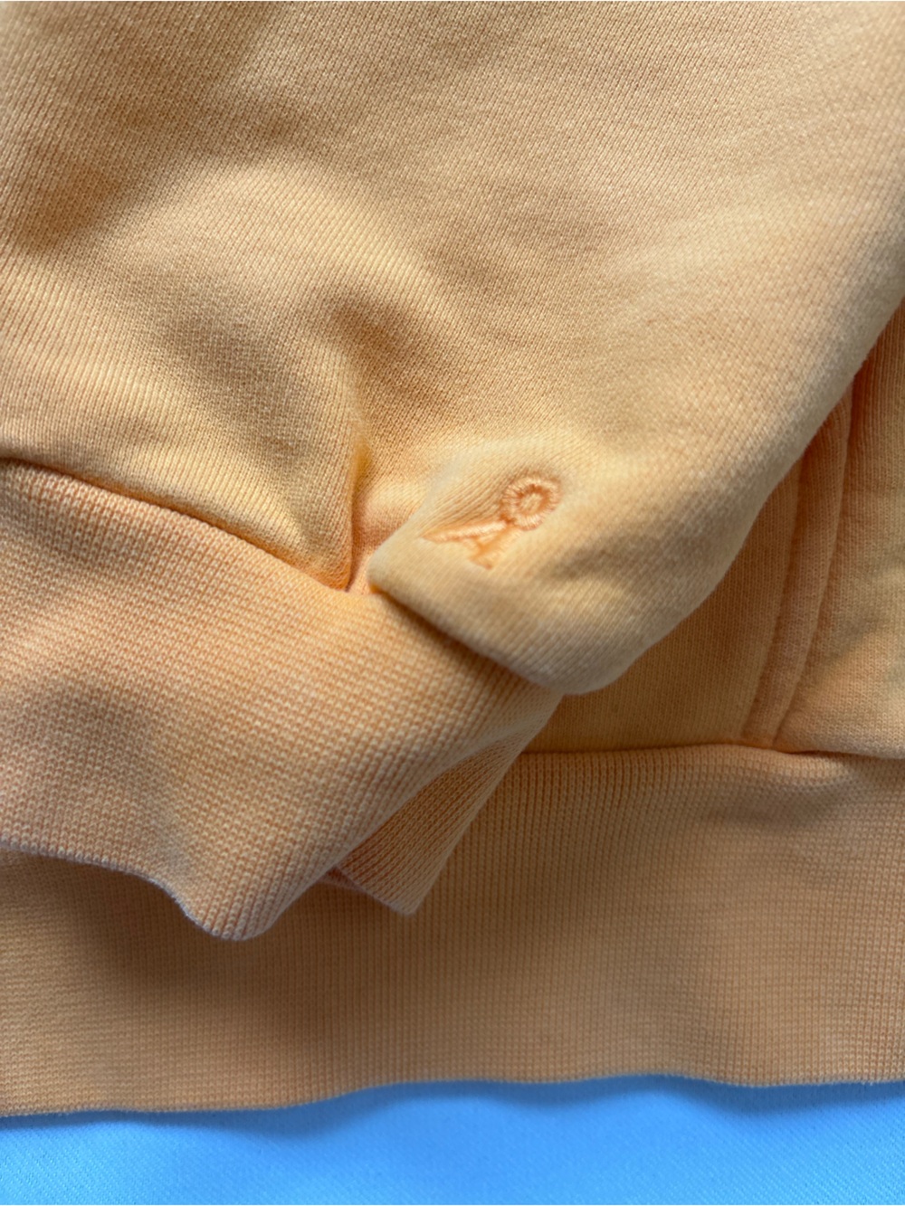 ArmedAngels German ethical brand organic cotton sunshine Yellow Pullover Hoodie - Picture 8 of 13